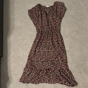 Floral Midi Dress size Small